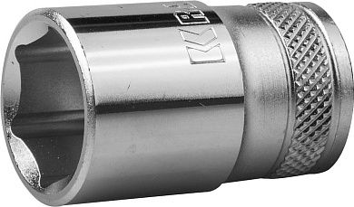 Головка 1/2" 16мм 6гр., Cr-V (27805-16_z01) KRAFTOOL