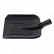 Лопата совковая со скругл. бортом с ребрами жесткости из рельсовой стали