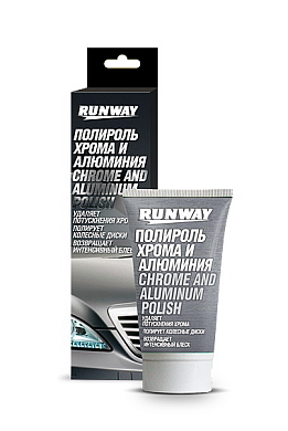 Полироль хрома и алюминия 50 мл, туба (RW2546) RUNWAY