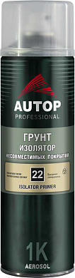 Грунт-изолятор несовместимых покрытий - Песочный - аэр. 650мл №22 (ATP-A07825) AUTOP