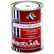 Грунт-эмаль по ржавчине "EUROCLASS" красно-коричневая 1.9 кг