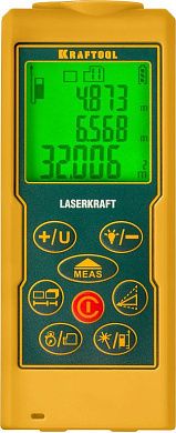 Дальномер лазерный LASER-KRAFT, дальность 5см - 70м, точность 1,5мм, 34760 (34760_z01) KRAFTOOL