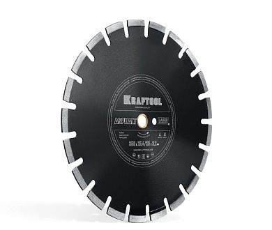 Диск алмазный ASPHALT 350мм 25.4/20мм, 12х3.2мм (36687-350_z01) KRAFTOOL