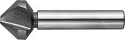 Зенкер ЗУБР "ЭКСПЕРТ" конусный с 3-я реж. кромками, сталь P6M5, d 20,5х63мм, цилиндрич.хв. d 10мм, д