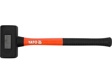 Молоток резиновый безынерционный 2.4кг. 70х70х140мм (YT-46270) YATO