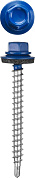 Саморез кровельный для дер. обр. Ø 29x4.8мм RAL 5005 синий 2500шт. (30300-48-029-5005) STAYER