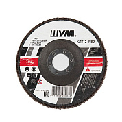 Круг лепестковый 125х22.23 мм для металла, А80, тип КЛТ2 "ШУМ"