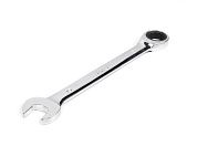 Ключ комбинированный с трещ., 19х19мм, хром.покр. (104959) HORTZ