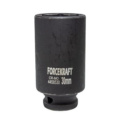 Головка ударн. 1/2" 30мм 6гр. глубокая (FK-4458530) FORCEKRAFT