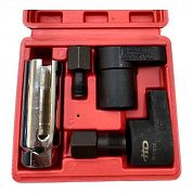 Набор головок 1/2", 3/8"m 22 мм, для окручив. кислор. датчиков (лямбда-зонд), 5 пр. (HD-17510) H-D