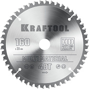 Диск пильный 160х20х48Т по алюминию "Multi Material" (36953-160-20) KRAFTOOL