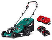 Газонокосилка аккум. ГКЛ-4046-42 LMS (40В (20+20), 2 аккум. х 4.0 A/ч, ш/с 46 см) ЗУБР