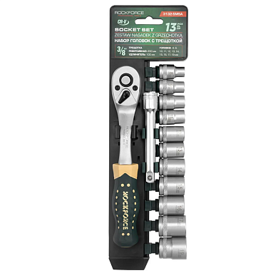Набор головок 13пр., 3/8"(RF-3132-5MSA) RockFORCE