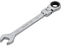 Ключ рожково-накидной с трещоткой,шарнирный 15 мм (YT-1681) YATO фото2