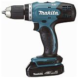 Дрель-шуруповерт аккум. DDF 453 SYE (18.0 В, 2 акк. х 1.5 А/ч Li-Ion, 42 Нм, чем.) MAKITA