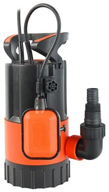 Насос погружной дренаж. F600D (0,6 кВт 167л/мин погр./подъм 7-6м Ø фракц. 25мм) PATRIOT / OPTIMA