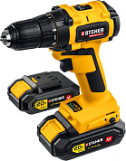 Дрель-шуруповерт аккум. CDB-200-2 (20.0 В, 2 аккум. х 2.0 А/ч, 45 Нм, чем.) STEHER