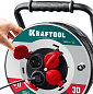 Удлинитель силовой на катушке КГ 3х2.5 30м 4000Вт IP44, HEAVY DUTY(55086-30_z01) KRAFTOOL фото5