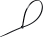 Хомут-стяжка черный ХС-Ч, 4.8x350 мм, 100шт. нейлоновые, (3788-48-350) СИБИН фото2
