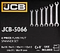 Набор ключей разрезных 6пр. (JCB-5066) JCB фото5
