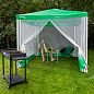 Тент садовый с москитной сеткой, 250х250/240 см, Camping (69520) PALISAD фото15