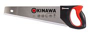 Ножовка по дереву с мелким зубом 380мм, TPI 11-12, (23-15) OKINAWA