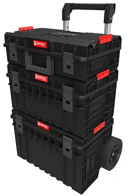 Набор ящиков для инструментов QBRICK System ONE Cart Basic Set 2.0 (черный)