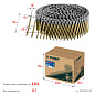 Гвозди барабанные рифленые оцинкованные CNW 50 х 2.3 мм, 9000 шт. (305383-50) ЗУБР фото9