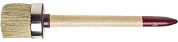 Кисть круглая "УНИВЕРСАЛ - МАСТЕР", светлая щетина, деревянная ручка, №18, 60мм (01501-60) ЗУБР
