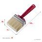 Кисть-макловица 70х30мм, иск. щетина, пласт. корпус "MASTER" UNIVERSAL (01824-07) STAYER фото4