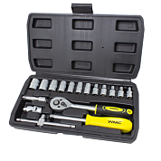 Набор инструментов 17пр. 1/4'' (6гр.)(4-13мм)(WMC-2017) WMC TOOLS