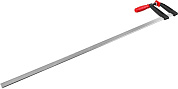 Струбцина тип "F" 120х1000мм, пластм. ручка, стальная закаленная рейка (32150-120-1000_z01) ЗУБР