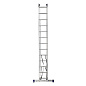 Лестница алюмин., 3х13 ступ, трехсекц., 6430мм, слож.3680х445х175мм, (97823) СИБРТЕХ фото4