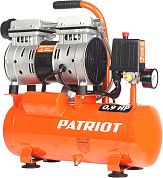Компрессор воздушный безмасл. WO10-120 (0,65 кВт 120 л/мин 220В 8бар 2порш. 10л) PATRIOT / IMPERIAL