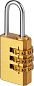 Замок навесной кодовый мини 29х21х10мм, 3 диска, Профессионал (37118-1_z02) ЗУБР фото2