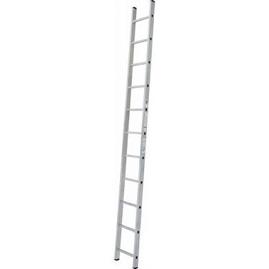 Лестница односекционная алюмин. приставная NV1210 (12 ступ. 315см, 4.3кг) Новая Высота