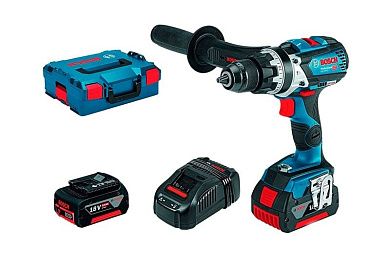 Дрель-шуруповерт ударная аккум. GSB 18V-85C  85 Нм /2х5,0 Aч /L-boxx (0 601 9G0 300) BOSCH
