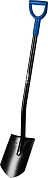 Лопата штыковая, стальной черенок, с рукояткой "АРТЕЛЬ""Профессионал" (39555) ЗУБР