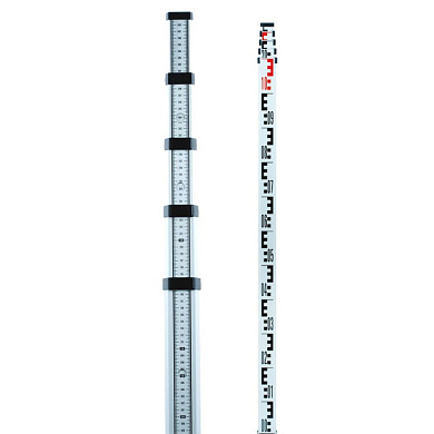 Рейка нивелирная телескопическая 5м TS-500 Instrumax