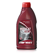 Масло моторное полусинтетич. 4T 1л FAVORIT MOTO 4-T SAE 10W-30 API SL, FAVORIT