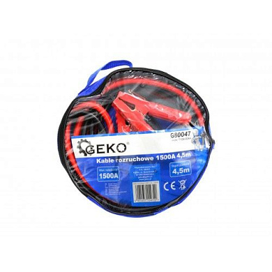 Провода пусковые 1500А, 4,5м. (G80047) GEKO