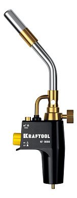 Горелка газовая Blue Fire, на бал., с пьез. турбо нагрев + 30% 2000°C, KF-9000 (55510) KRAFTOOL