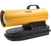 Пушка тепловая дизельная DHG-10 (10 кВт, 300 м3/ч, 100 м2, 220В) прямой нагрев (96481) DENZEL