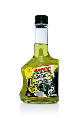 Промывка системы охлаждения 300мл (RW3030) RUNWAY