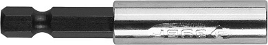 Адаптер "МАСТЕР" комбинированный магнитный для бит, 60мм (26711-60) ЗУБР