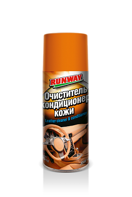 Очиститель и кондиционер кожи 400мл аэрозоль (RW6124) RUNWAY