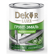 Грунт-эмаль "DEKOR" SPRINT 3 в 1 быстросохнущая синяя 0.9 кг