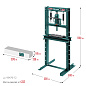 Пресс гидравлический с домкратом и возвратными пружинами 12т "PMW-12" (43470-12) KRAFTOOL фото10