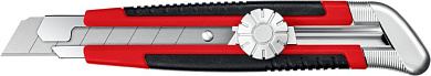 Нож технический, сегм. лезвие, 18мм, обрезиненный (09128) MIRAX