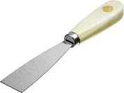 Шпательная лопатка стальная 30 мм, дер. рук. (1000-030_z01) MIRAX